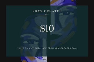 Open image in slideshow, Krys Creates Gift Card
